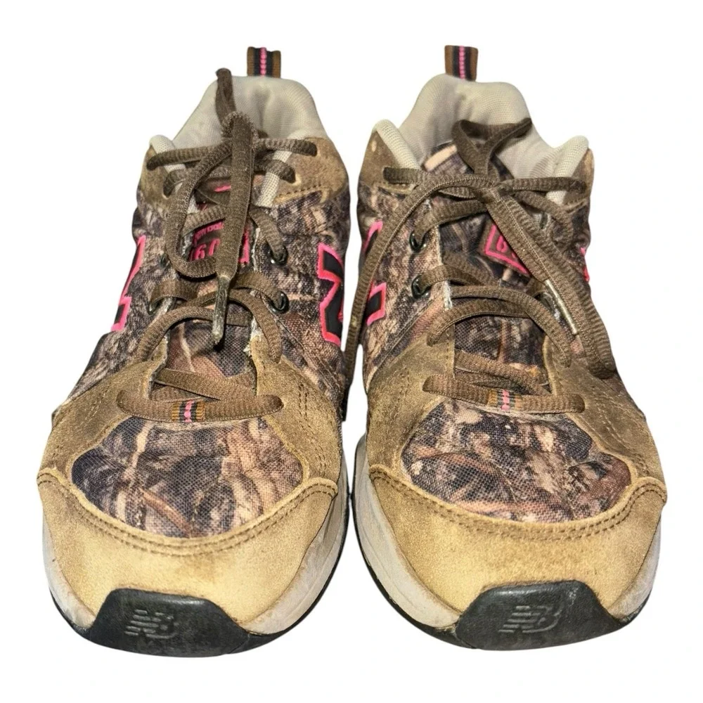 New Balance 608 v4 Camo Pink Women's 8 B Cross Training Shoes Rare Y2K‎ WX608V4C